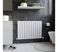Ximax Vertirad Hw600820W White Gas Horizontal Designer Panel 1932Btu Radiator, (W)820mm X (H)600mm