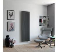 Ximax Vertirad Hwe1800520A Anthracite Electric & Gas Vertical Electric Designer 3072Btu Radiator, (W)520mm X (H)1800mm