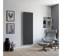 Ximax Vertirad Hwe1800595A Anthracite Electric & Gas Vertical Electric Designer 3072Btu Radiator, (W)595mm X (H)1800mm