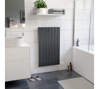 Ximax Vertirad Hwe900520A Anthracite Electric & Gas Vertical Electric Designer 2048Btu Radiator, (W)520mm X (H)900mm