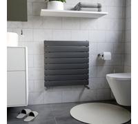 Ximax Vertirad Hwh1195600A Anthracite Gas Vertical Designer Panel Radiator, (W)600mm X (H)595mm