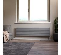 Ximax Vertirad Hwh1195600S Gas Horizontal Designer Panel Radiator, (W)1800mm X (H)445mm