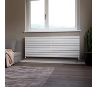 Ximax Vertirad Hwh1195600W White Gas Horizontal Designer Panel Radiator, (W)1800mm X (H)670mm