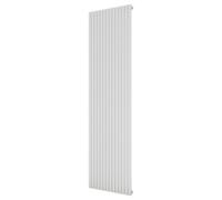 Ximax Vertirad Slim Hwslm1800485W White Gas Vertical Designer Panel 3727Btu Radiator, (W)485mm X (H)1800mm