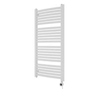 Ximax Vulcan K4Es1215580W White Electric Vertical Designer Radiator, White (W)580mm (H)1215mm
