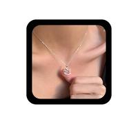 Ximdble Vintage Crystal Trojan Pendant Necklace Hollow Rhinestone Trojan Choker Necklace Gold Open Pony Chain Necklace Sparkly Cz Rhinestone Choker Necklace Jewelry for Women, Zinc, No Gemstone