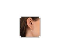 Ximdble Vintage Snake Ear Jacket Earrings Textured Serpent Earrings Punk Snake Stud Earrings Serpent Edgy Earrings Animal Front Back Stud Earrings Jewelry for Women, Zinc, No Gemstone