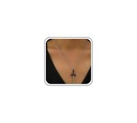 Ximdble Vintage Sword Pendant Necklace Goth Sword Necklace Black dangerous Sword Choker Necklace Tiny Knife Necklace for Women