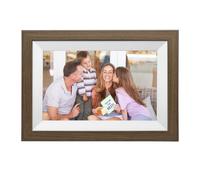 ximie 10.1 Inch WiFi Digital Picture Frame 1280x800 IPS HD Smart Cloud Photo Frame Electronic Picture Music Movie 32GB UK Plug