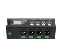 ximie 4CH 3 Pin Audio/over Network Cable Extender DMX512 Network Signal Extender XLR to RJ45 Ethernet Adapter XLR-Male