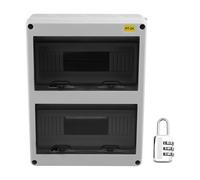 ximie HT Series Junction Box 24WAY IP65 Waterproof Distribution Box Outdoor Plastic Electrical withLock forCircuit Breaker