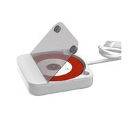 ximie Mini Car CD Player Car External USB/AUX Connection Lossless Connection 3.5 Audio Line Play Portable CD Player