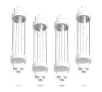 Ximil Heat Lamp Bulbs 300w Suspended Heating LightsJacketed Food Lamp, Catering Heat Lamp Bulb 118mm R7s Catering Halogen Heat Lamp Bulb 240V Food Safe Bulb Lights for Catered Event,Canteen,Buffets