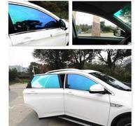 XIMINZ Blue Chameleon Window Tint VLT 67% - Auto Tints for Car Side Windows Protection, Ceramic Window Tint, Blue Change to Green Window Film for Automotive 19.69" x 118.11"