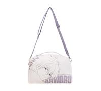 Ximman Nagisa Kaworu Shoulder Bag Crossbody Bag Nagisa Kaworu Anime Merch Canvas Backpack Handbag Student Season Large Capacity Casual Tote Bags Birthday Gift