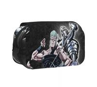 Ximman Star Platinum Pencil Case Anime Jonathan Joestar Stationery Bag Anime Merch Bruno Bucciarati Pencil Box Cartoon 3D Printing Stationery Bags for Students School Season Gifts