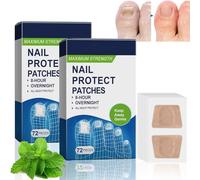 XIMONTH 144 Pcs Fungal Nail Treatment Patches, Natural Fungal Nail Patches for Toenails, Extra Strong 8 Hours Repair Nighttime Fungus Nail Treatments