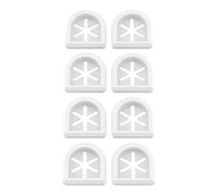 Xinafan Bird Feeders Replacement Ports for Perky Pet Feeders, Outdoor Bird Feeder Accessories for FlexPort Wild Birds Feed Replacement Parts, 334-1SR, 8 Pack