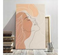 XINBAO 1pc Female Boho Wall Art - Canvas Prints Poster, For Home,Office Wall Decor, Living Room Bedroom Wall Decor Wall Pictures 80x120cm Frameless
