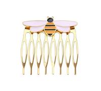 XINBOO Women Hairpins Miraculous Bee Comb Gold Hair Comb Hair Jewelry-A, 21