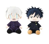 Xinchangda 2 x Gojo Satoru/Fushiguro Megumi Cushion Soft Figure Anime Character Soft Pillow 20 cm Home Decorative Cushion Sofa Decoration Sofa Cushion
