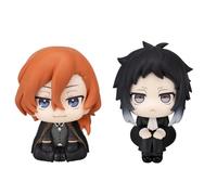 Xinchangda 2PCS BSD Akutagawa Ryunosuke/Nakahara Chuuya Figure 10cm | Nakahara Chuuya Anime Figurine,PVC Model,Home Desktop Decorations