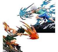 Xinchangda 2pcs GON·FREECSS & Killua Zoldyck Anime Figures 18cm PVC Anime Model Statue Collectible Action Figure Ornaments Desktop Decoration Gift for Fans