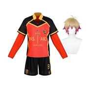 Xinchangda Alexis Ness Anime Cosplay Football Jersey Kits Alexis Ness Soccer Training Jersey Anime Cosplay for Halloween Fans
