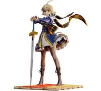 Xinchangda Altria Pendragon Figure Anime Fate Stay Night Figurine Statue Standing Pose 24CM PVC Model Desktop Ornaments Decorations