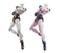 Xinchangda Anime Figurine Killer Queen Jointed Movable Action Figures 16CM PVC Action Figure Model Doll Toys Collection Ornaments with Accessories
