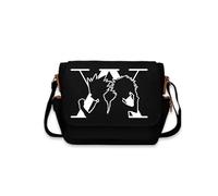 Xinchangda Anime Killua Zoldyck Shoulder Bag Hisoka GON·FREECSS Messenger Bag 3D Printed Large Capacity Casual Crossbody Bag for Boys and Girls Back to School Gift