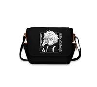 Xinchangda Anime Killua Zoldyck Shoulder Bag Hisoka GON·Freecss Messenger Bag 3D Printed Large Capacity Casual Crossbody Bag for Boys and Girls Back to School Gift