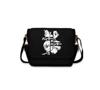 Xinchangda Anime Killua Zoldyck Shoulder Bag Hisoka GON·FREECSS Messenger Bag 3D Printed Large Capacity Casual Crossbody Bag for Boys and Girls Back to School Gift