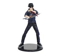 Xinchangda Anime Sung Jin Woo Figure 19.5CM Cartoon Anime Character Statue PVC Model Sung Jin Woo Action Figure Desktop Decoration Collectible Ornaments