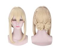 Xinchangda Anime Violet Evergarden Cosplay Costume White Dress Violet Evergarden Cosplay Uniform Set for Women Halloween Christmas Carnival Theme Dress Up