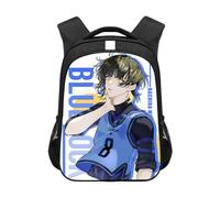 Xinchangda Blue Lock Backpack Anime Isagi Yoichi/Seishiro Nagi/Reo Mikage/Bachira Meguru School Backpacks Cartoon Anime Students School Bag Shoulder Bags