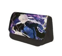 Xinchangda Blue Lock Pencil Case, Anime Isagi Yoichi/Bachira Meguru/Seishiro Nagi Pencil Box Large Capacity Pen Bag Students Stationery Bag for Student Teen
