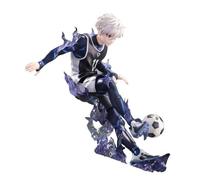 Xinchangda BLUE LOCK Seishiro Nagi Figure 18cm Kicking Position Anime Action Figures Statue Desktop Decoration Collection Gifts for Fans