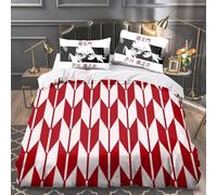 Xinchangda Bungo Stray Dogs 3PCS Bedding Sets Anime Nakahara Chuuya Single/Double/King Comforter Set, 2 Pillowcases and 1 Duvet Cover