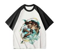Xinchangda Bungo Stray Dogs T-Shirt, 3D Printed Anime Nakahara Chuuya Fashion Casual T Shirt Short Sleeve Summer Manga T-Shirt