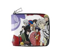 Xinchangda Bungo Stray Dogs Wallet 3D Print PU Leather Anime Nakahara Chuuya Wallets, Cartoon Dazai Osamu Wallet for Teens Fans
