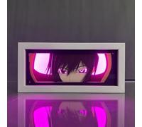 Xinchangda Code Geass Lelouch of the Rebellion Papercut Light, Anime CC Lulu Paper Carving Lamp with Remote Anime Paper Cut Lighting for Bedroom