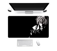 Xinchangda Death Note Mouse Pad Anime L Light Yagami Ryuuku Anti-slip Rubber Mat Mouse Pad 80x30CM Suitable for Desktop PC Laptop Office