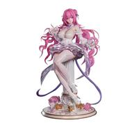 Xinchangda Dorothys Figure Anime Statue, 28CM NIKKE Goddess Action Figure Model Large Size Pink Girl Figurine with Pillar Base Desktop Decoration Collectibles Gift
