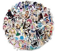 Xinchangda Fairy Tail Backpack, Anime Natsu Dragneel/Erza Scarlet School Backpacks Anime Students Schoolbag +Pencil Case +Shoulder Bag+50PCS Stickers