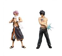 Xinchangda Fairy Tail Figures, Lucy Heartfilia/Natsu Dragneel/Erza Scarlet Anime Figure Statues Action Figurine Ornaments Gifts for Fans