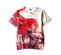 Xinchangda Fairy Tail T Shirt Lucy Heartfilia/Erza Scarlet Anime Short Sleeve T-Shirt Natsu Dragneel Anime Tops Manga Gifts
