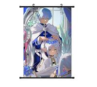 Xinchangda Frieren: Beyond Journey's End Scrolls Poster Banners Anime Frieren/Himmel/Fern Poster Hanging Wall Picture Home Decoration 60x40CM
