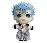 Xinchangda Grimmjow Jaegerjaques Plush Figure Anime Soft Figures 20cm Grimmjow Jaegerjaques Stuffed Figure Hug Pillow Collectibles Home Sofa Decoration