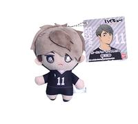 Xinchangda Haikyuu Keychain Anime Hinata Shoyo Plush Keychain 10cm Tobio Kageyama Pendant Ornaments Backpack Keychain Decoration Birthday Gifts